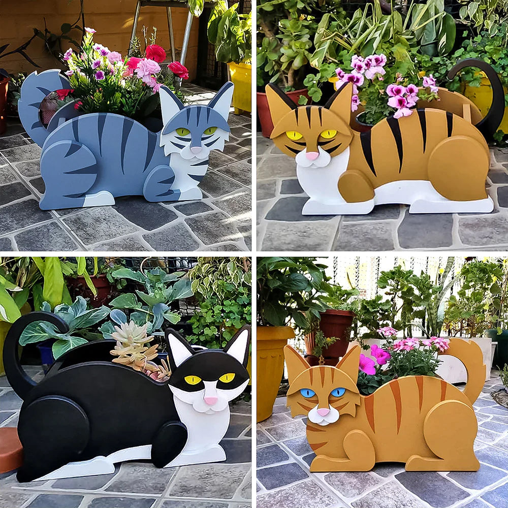 Cat Planter Collection