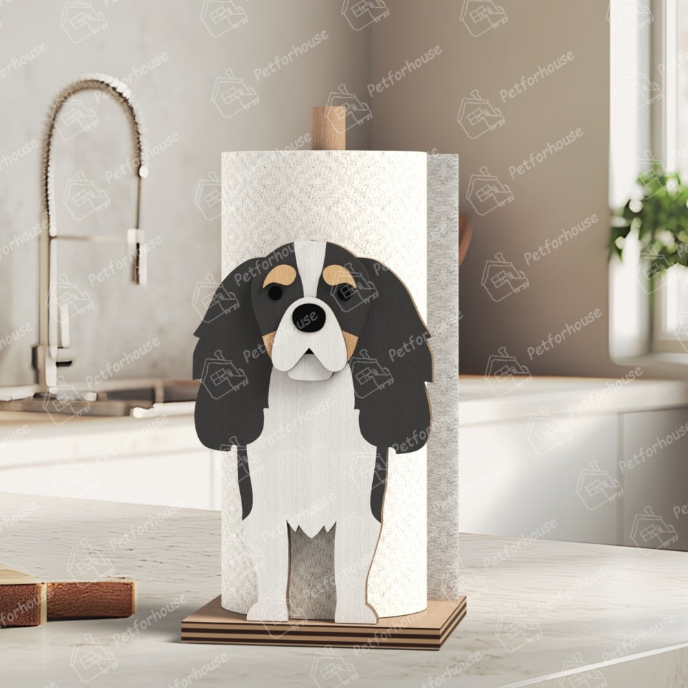 Cavalier King Paper Towel Holder