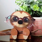 Wooden Cartoon Sloth Eyeglass Holder