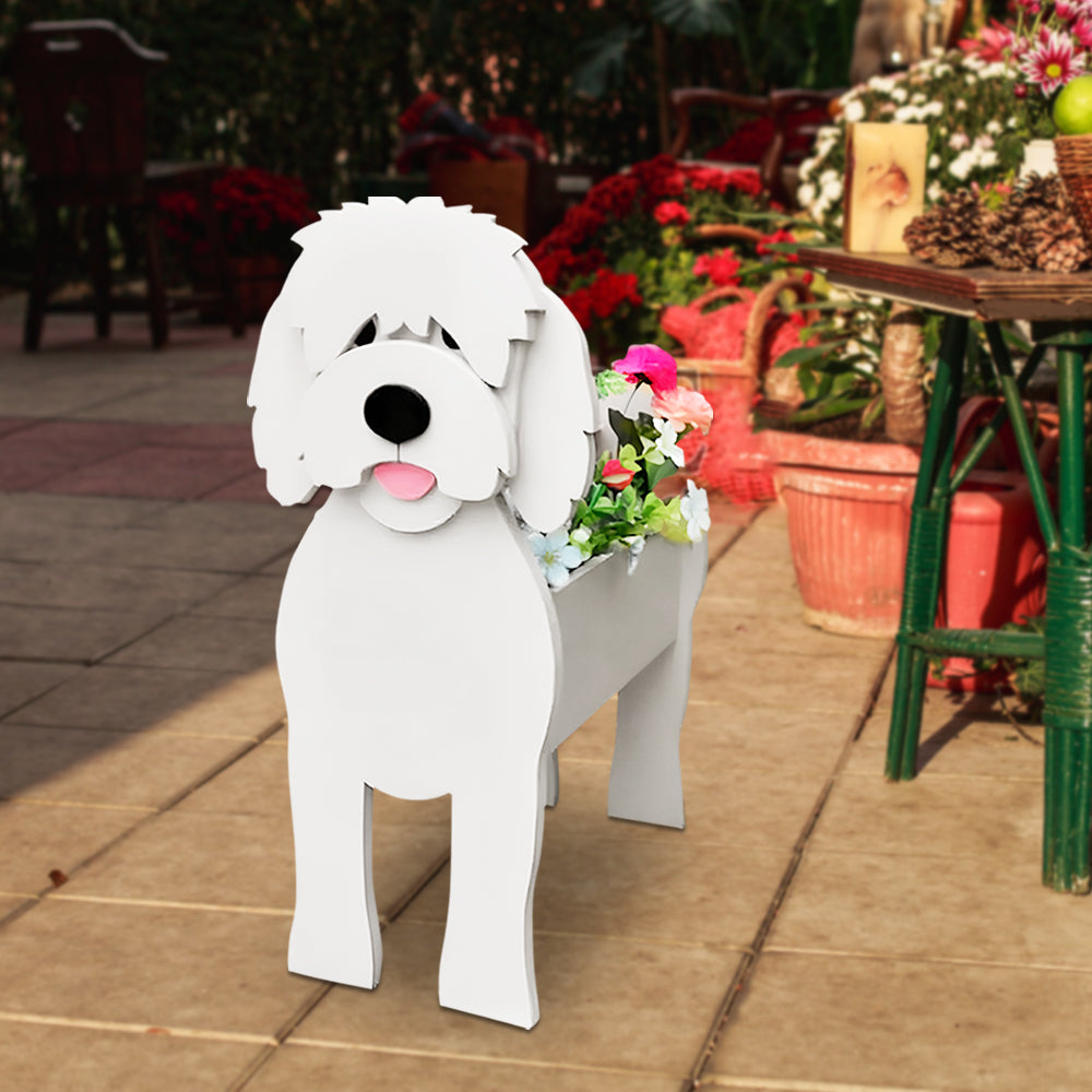 Shih Tzu popular Planter Box - Multiple Colors Available