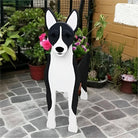 Black Basenji Planter