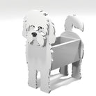 Maltese Dog Planter