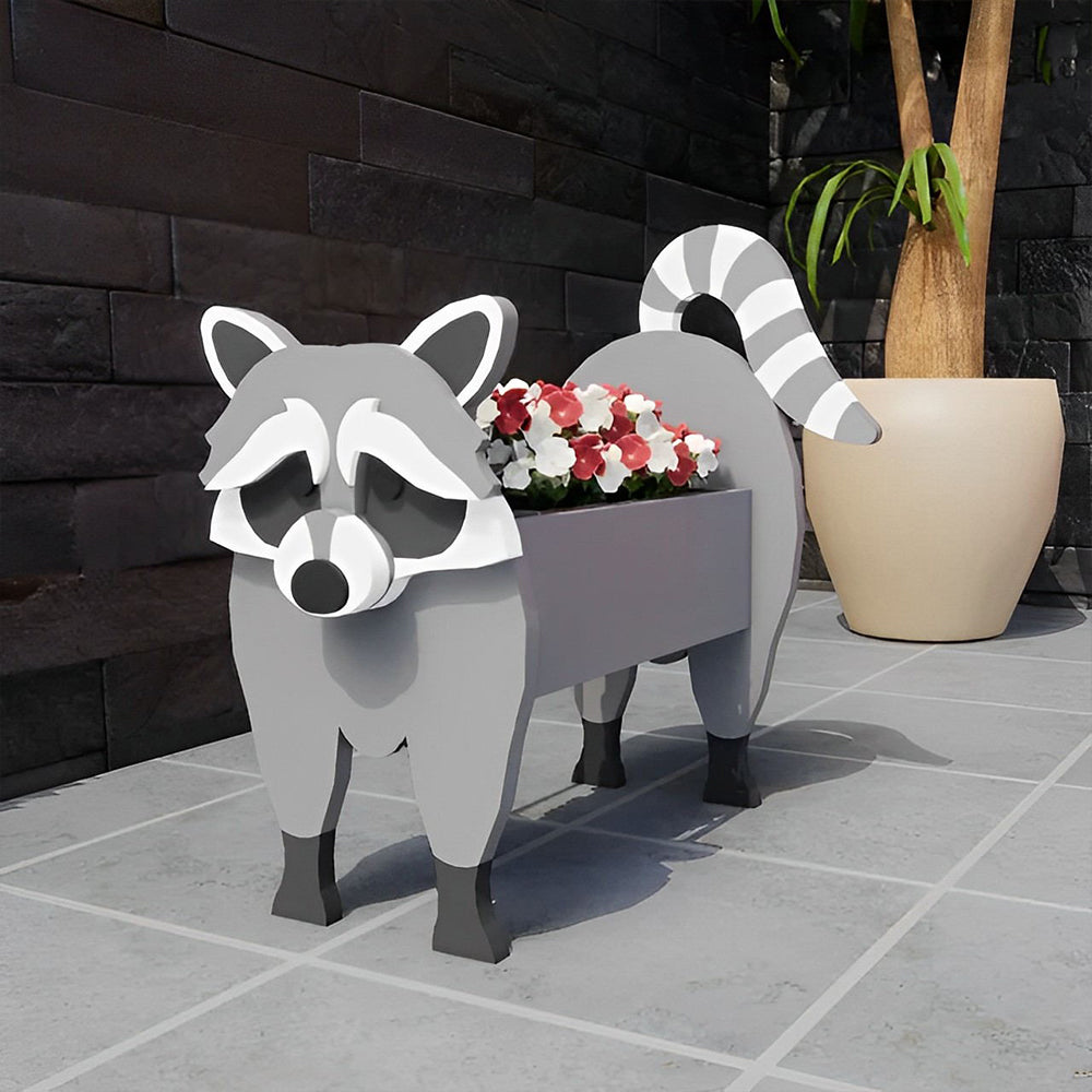 Raccoon Planter