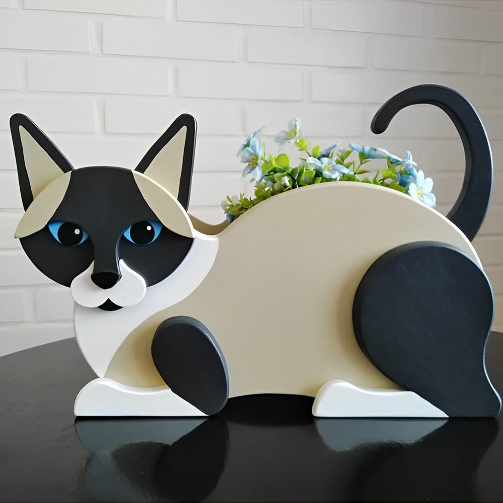 Siamese Cat Planter